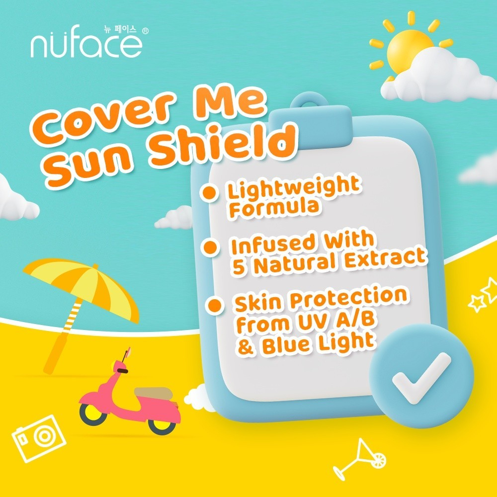 Jual Nuface Sunscreen Cover Me Sun Shield SPF 50 PA++++ | Shopee Indonesia