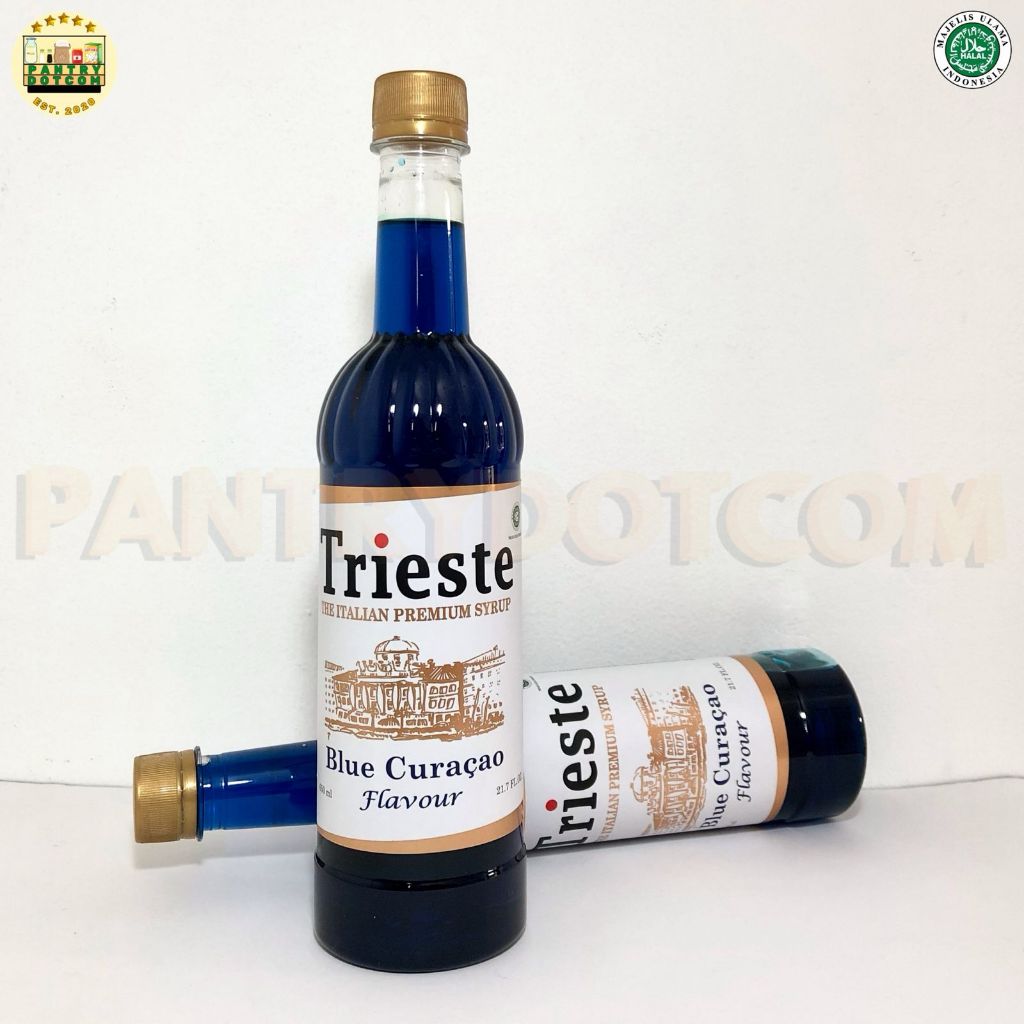 Jual TRIESTE - SYRUP RASA BLUE CURACAO/CITRUS - SIRUP PREMIUM 650ml ...