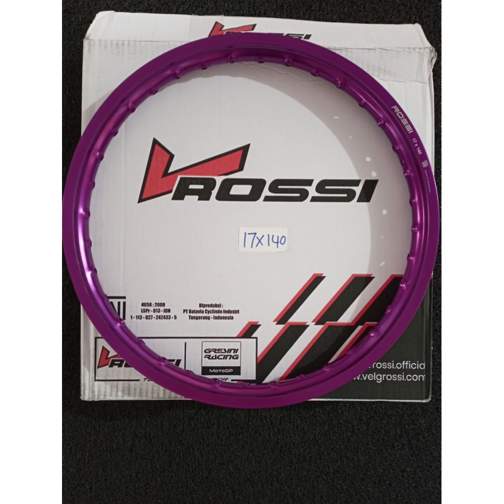 Jual Lingkar Vrossi 17 140 Ungu Violet Purple Velg jari jari Veleg ...
