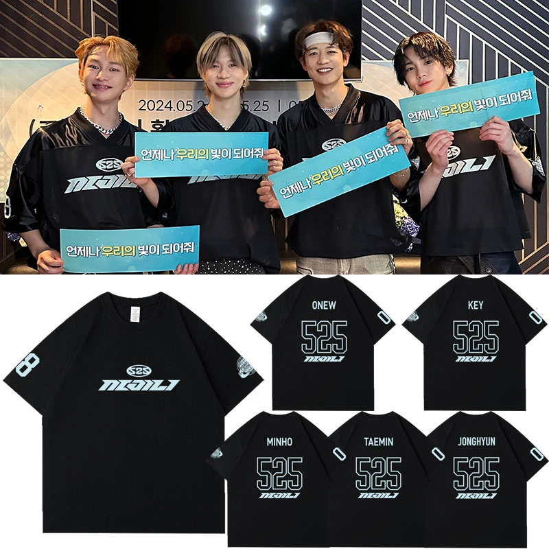 Jual Kaos KPop Shinee Jonghyun Taemin Minho Key Onew World Tour
