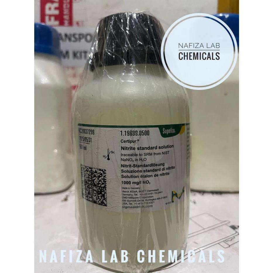 Jual NITRITE STANDARD SOLUTION 500ML MERCK 119899 / LARUTAN STANDAR ...