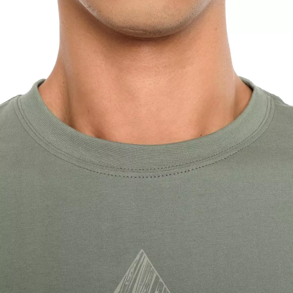EIGER Chromatic Waves T-Shirt Pria – Kaos Outdoor Premium Adem & Stylish foto 3