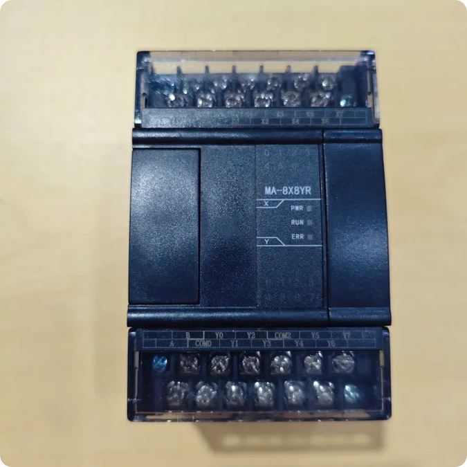 Jual PLC Modbus RS485 Xinje MA-8X8YR Supply 24VDC 8DI/8DO Extension ...