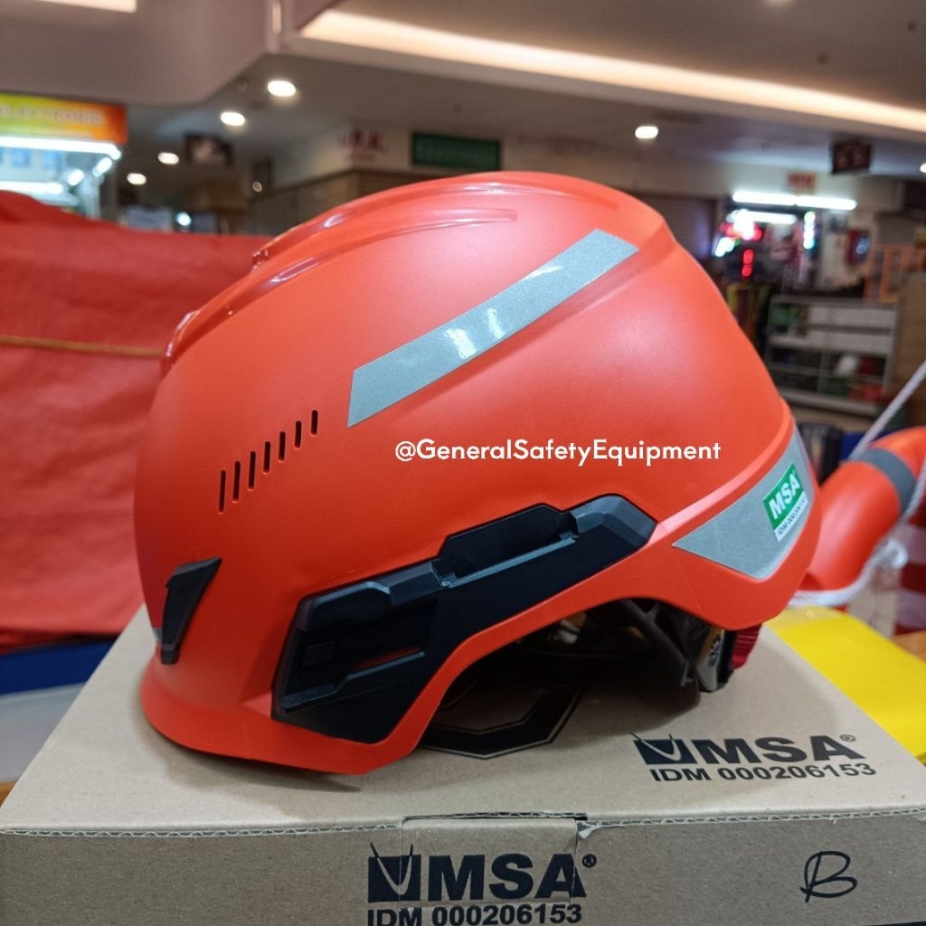 Jual Helm Safety Msa Climbing / Helm Rescue Msa Climbing H1 Trivent ...