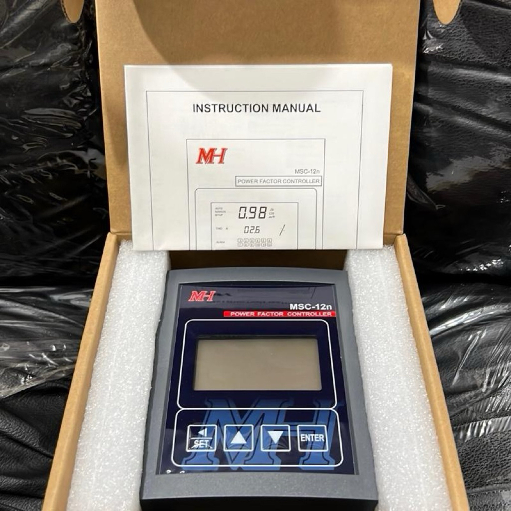 Jual Power Factor Controller MH MSC-12N 12 Step Original | Shopee Indonesia