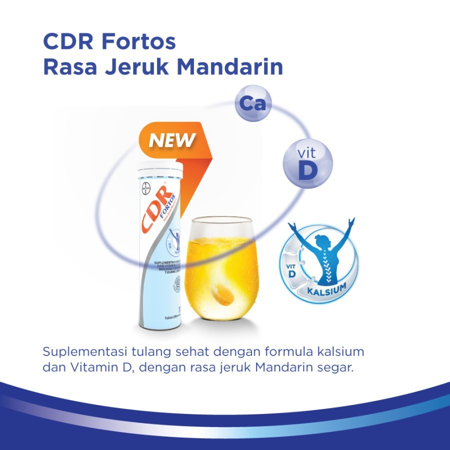 Jual CDR Fortos Tube 10 Tablet | Shopee Indonesia