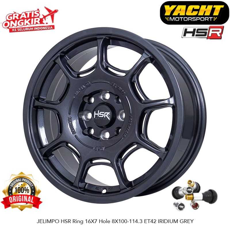 Jual Pelak Racing HSR JELIMPO Ring 16 Rally Look Mobil Wuling Freed ...