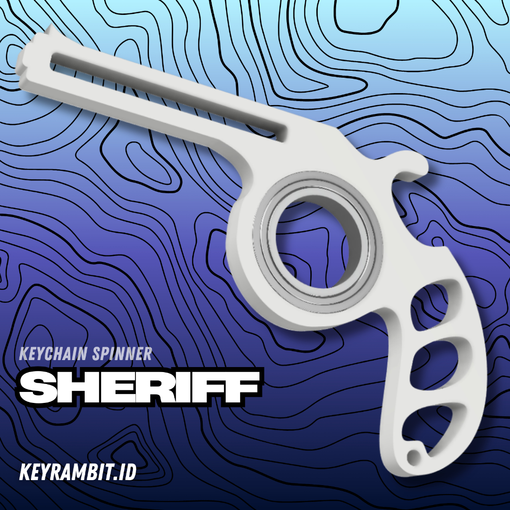 Jual KEYRAMBIT Keychain Spinner 