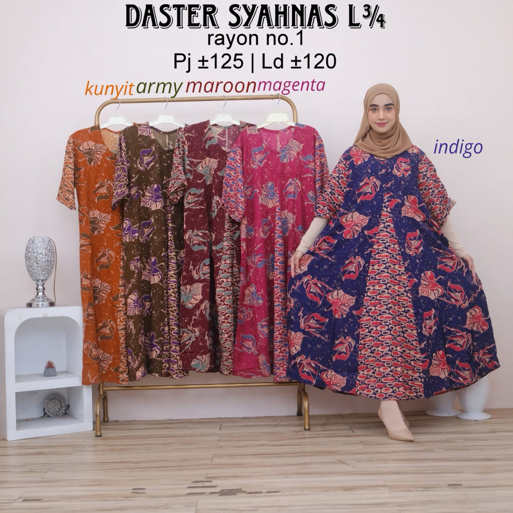 Jual daster syahnas | Shopee Indonesia