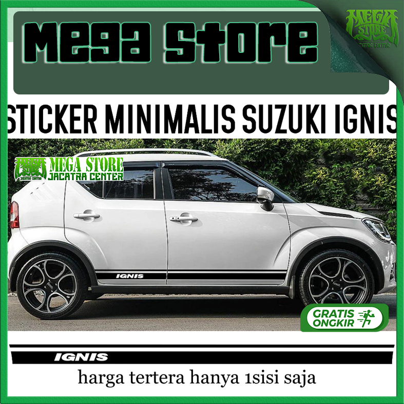 Jual MEGASTORE Sticker Suzuki Ignis Striping Suzuki Ignis | Shopee ...