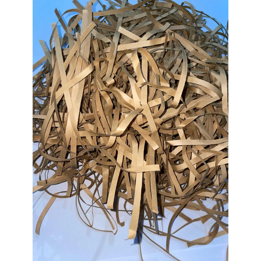 Jual Shredded paper / kertas serut cacah isi 500 grm Kraft 80gsm Samson ...