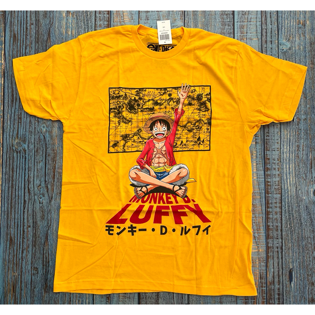 Jual Kaos T-Shirt One Piece - Luffy Map Official Merchandise | Shopee ...