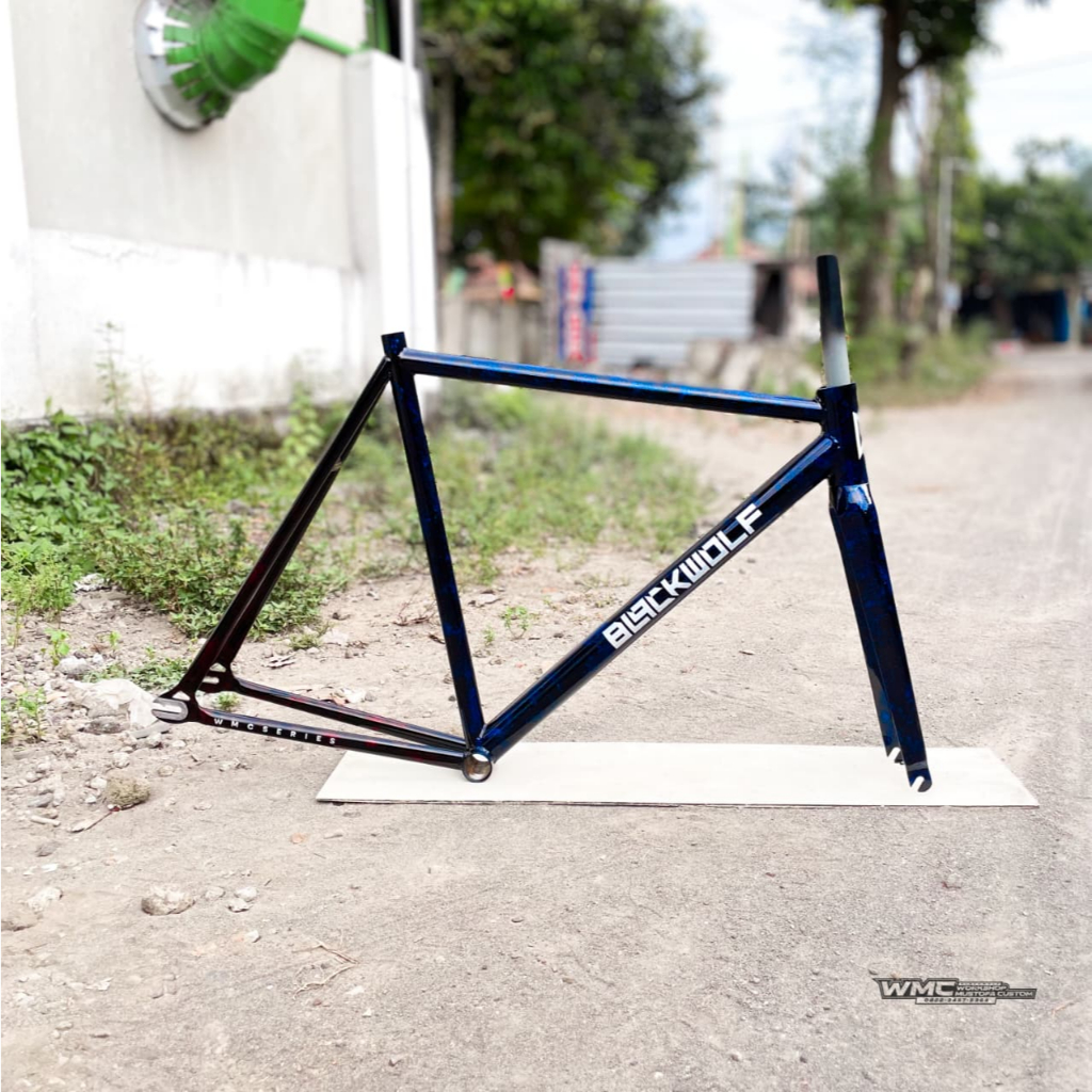 Jual Frame Sepeda Fixie Merk Black Wolf Versi 3 ( 3.0 ) - Oiginal ...