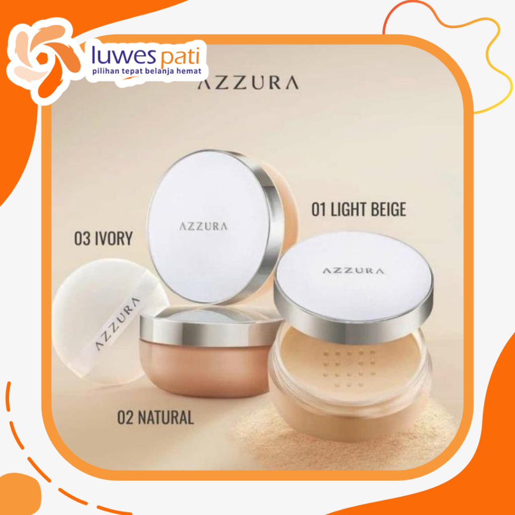 Jual Loose Powder Azzura | Shopee Indonesia