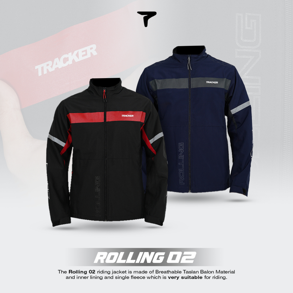 Jual Jaket Motor Pria Tracker Rolling | Shopee Indonesia