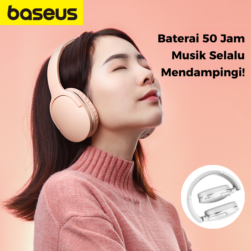 Jual Baseus Encok D02 Pro Wireless Earphone TWS Bluetooth 5.3 Foldable