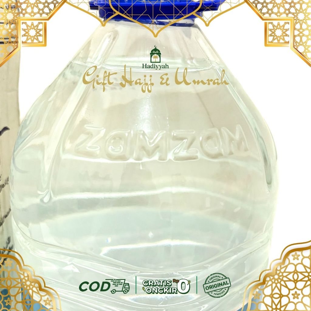 Jual HADIYYAH Oleh-oleh Haji dan Umroh Air ZamZam 500 LTR | Oleh-oleh ...