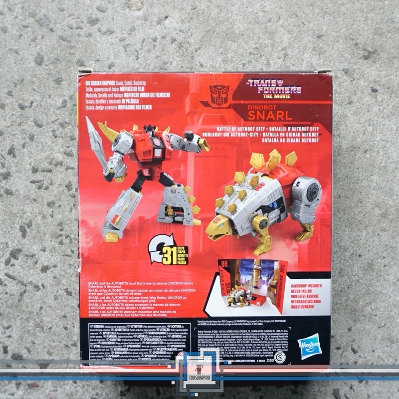 The Transformers: The Movie Studio Series Leader Class Action Figure Dinobot Sludge 22 Cm