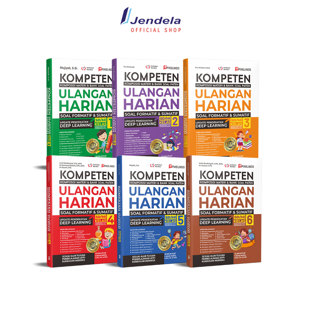 Jual Buku Kompeten Ulangan Harian Deep Learning Kurikulum Merdeka Buku ...