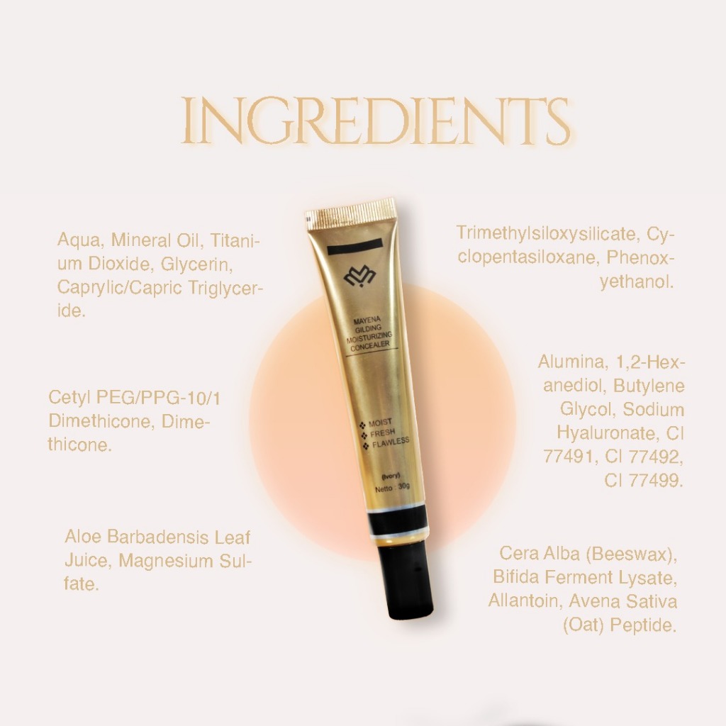 Jual MAYENA FOUNDATION Ivory Natural Bright, Base Make Up foundation ...