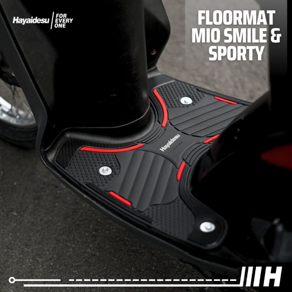 Jual Hayaidesu Floor Mat MIO SMILE & SPORTY Karpet Motor - Premium ...