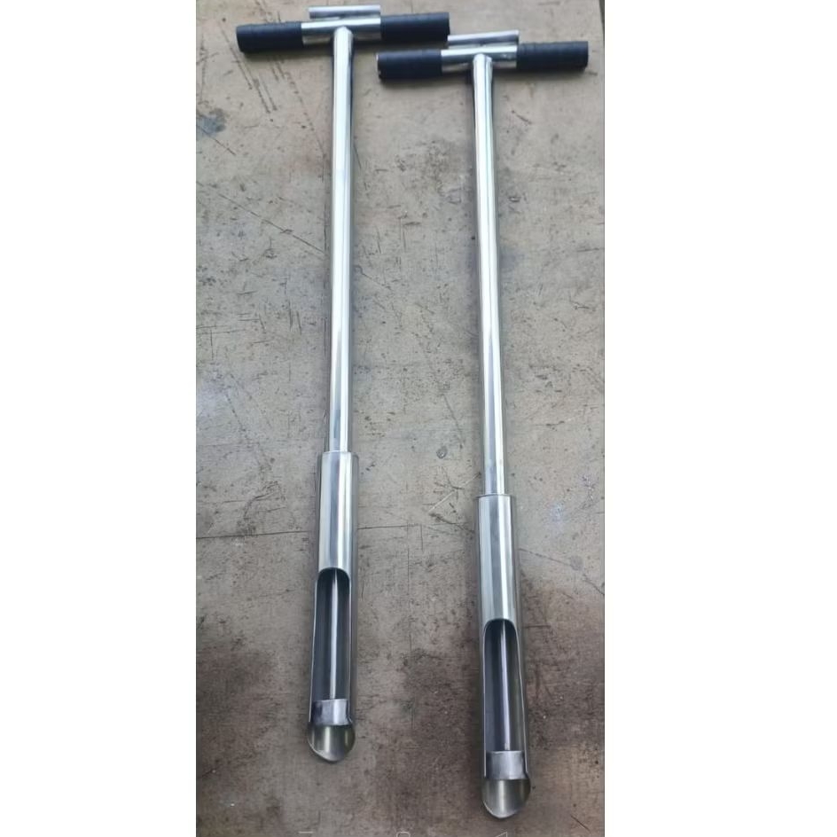 Jual Stainless Steel Soil Sampler Auger Bor Sampling Tanah Ekonomis 100 ...