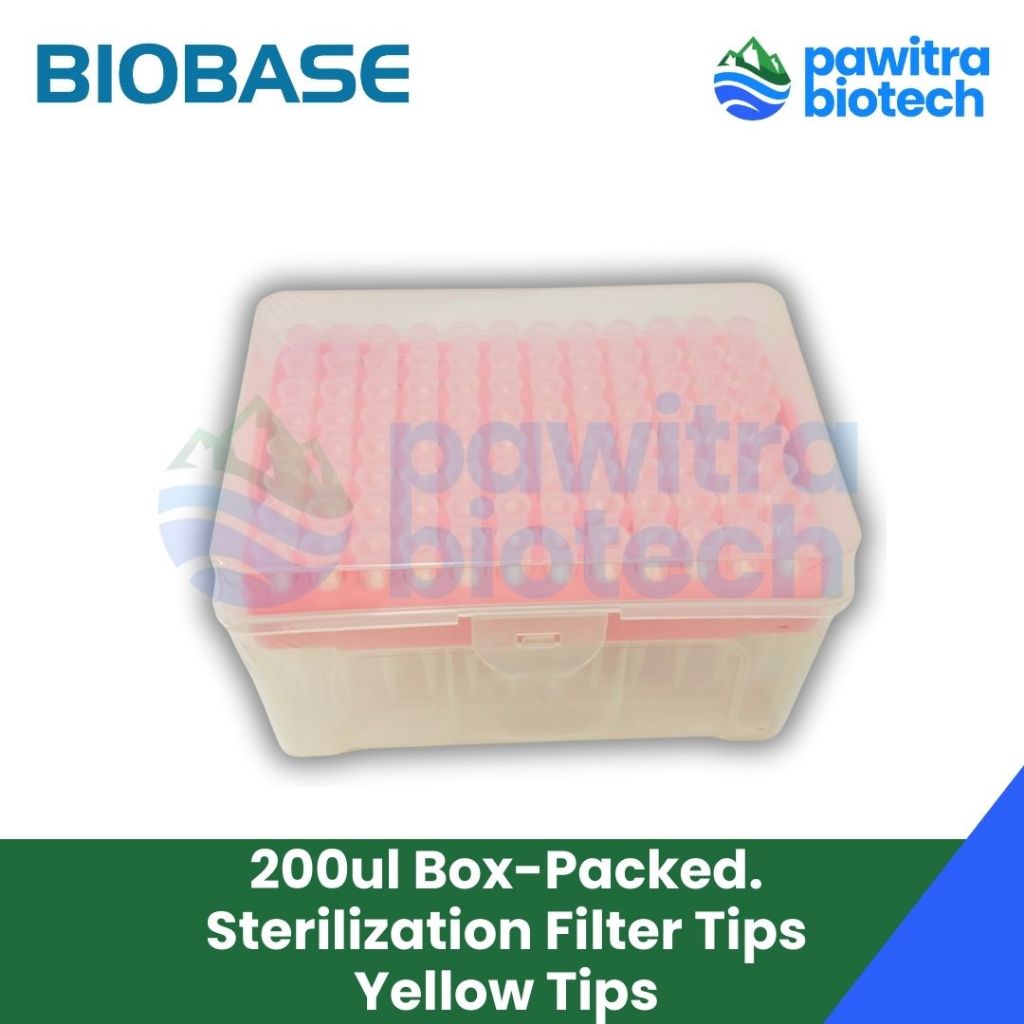 Jual 200ul Box-Packed Sterilization Filter Tips Pipet Lab Microtips ...