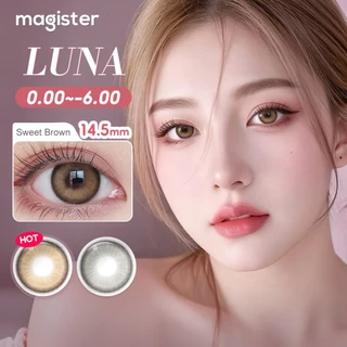 [0.00 s/d -6.00]Magister Softlens Minus14.5mm Lensa Kontak Warm Softlens For Big eyes 1Pasang 6bulan