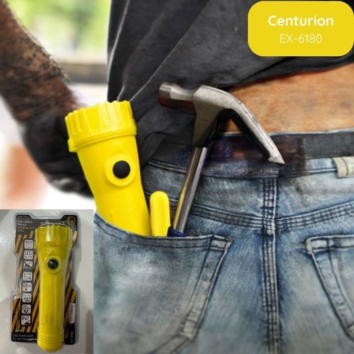 Jual Senter Explosion Proof Flashlight Centurion EX-6180 Cells Powered ...