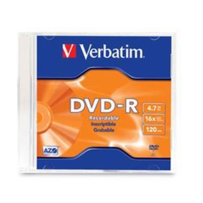 Jual Dvd-R Verbatim single pack - Dvdr 4.7GB slim case | Shopee Indonesia