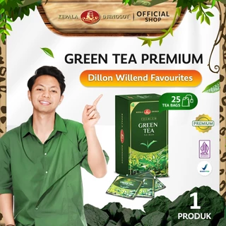 Kepala Djenggot Green Tea Premium 25's 50 gr - Teh Hijau Premium
