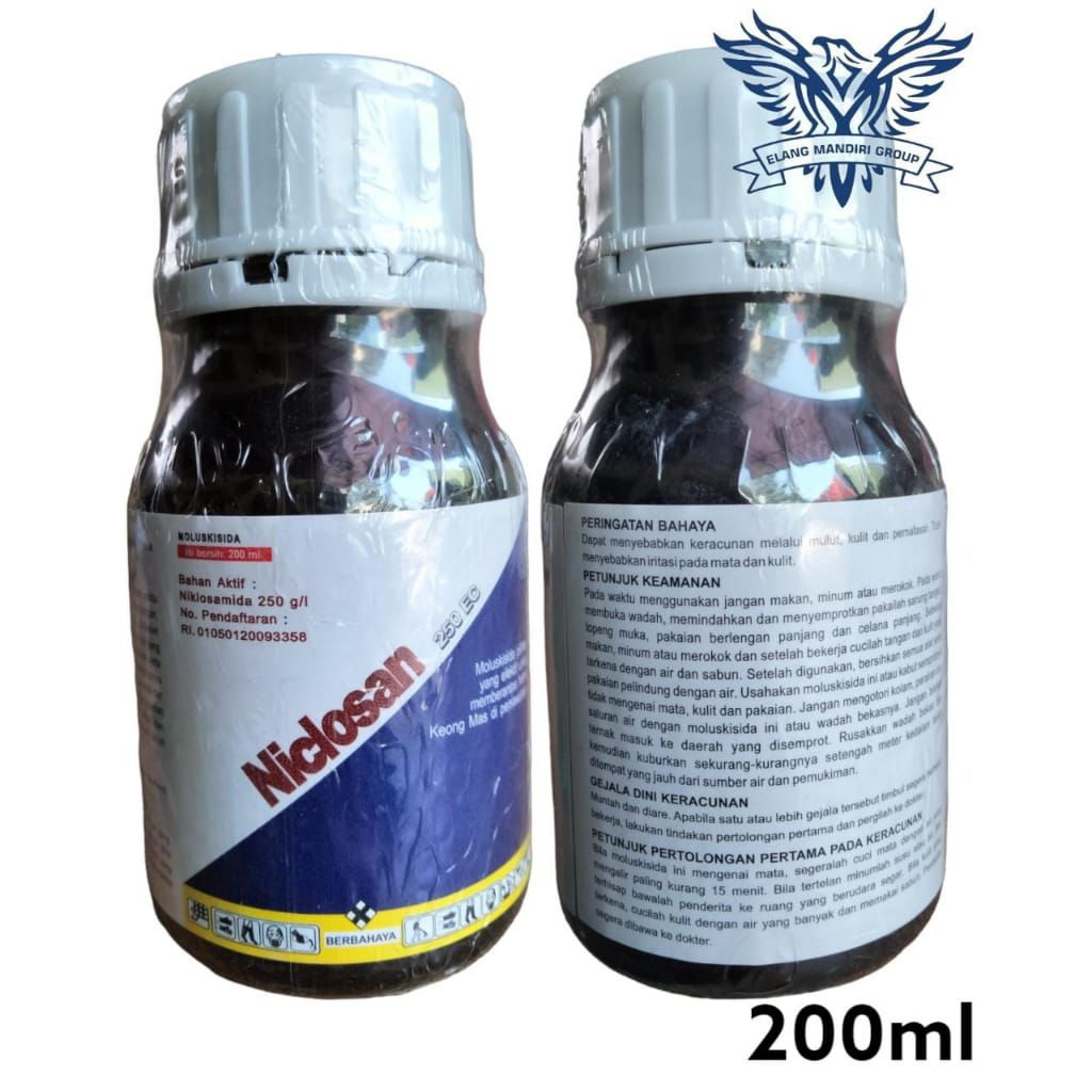 Jual RACUN KEONG CAIR NICLOSAN 250 EC 200 ML MOLUSKISIDA SIPUT KEONG
