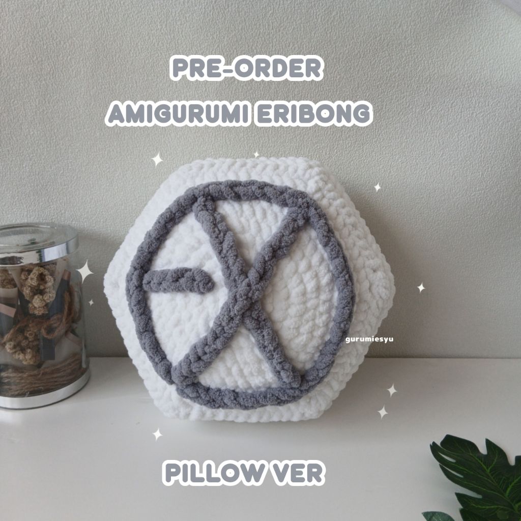 Jual [GURUMIESYU] PRE-ORDER AMIGURUMI ERIBONG PILLOW VER. || Boneka ...