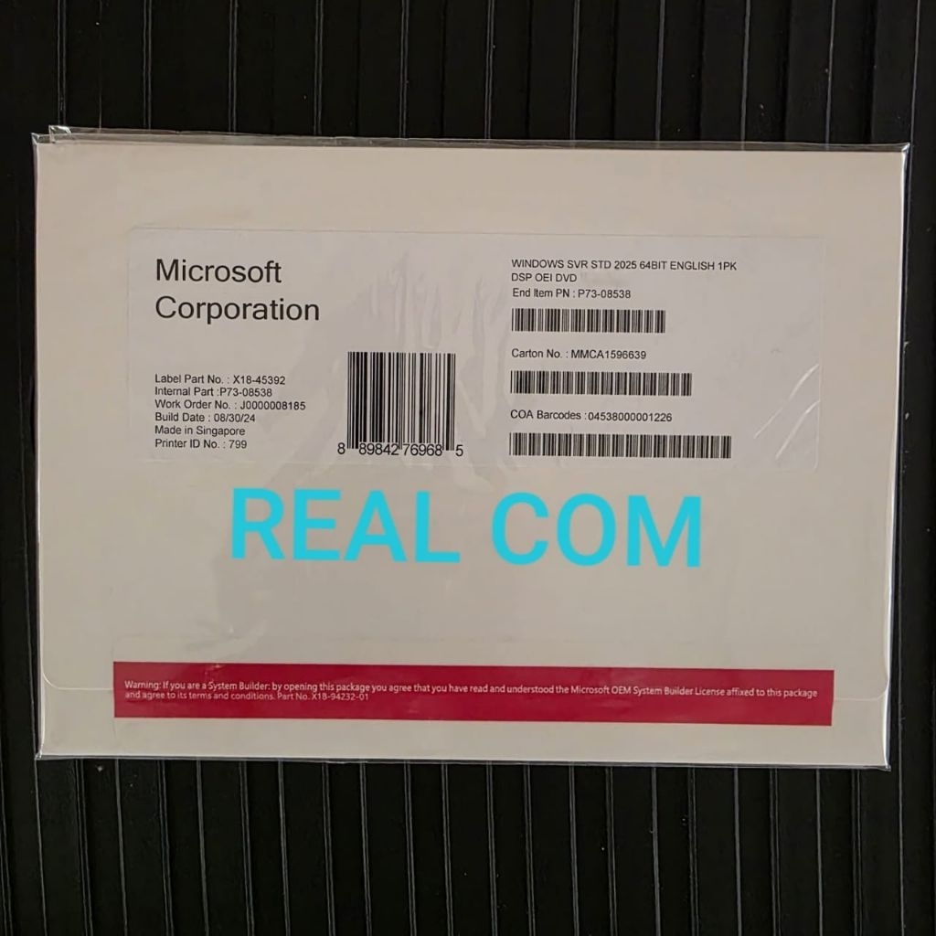 Jual 2025 WINDOWS SERVER 2025 STD WINDOWS SERVER 2025 STANDARD 64BIT ...
