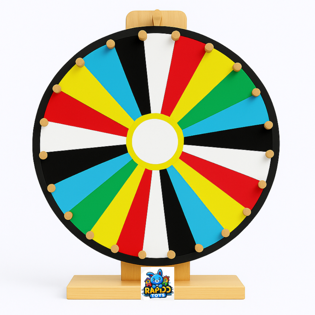 Jual Mainan Edukasi Anak Lingkaran Warna Wheel of Fortune Roda Putar ...