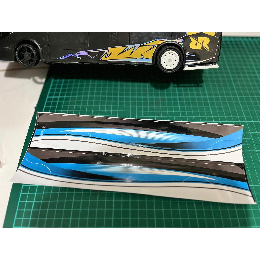 Jual STIKER LIVERY MINIATUR BUS PLASTIK RKC CUTTING | Shopee Indonesia