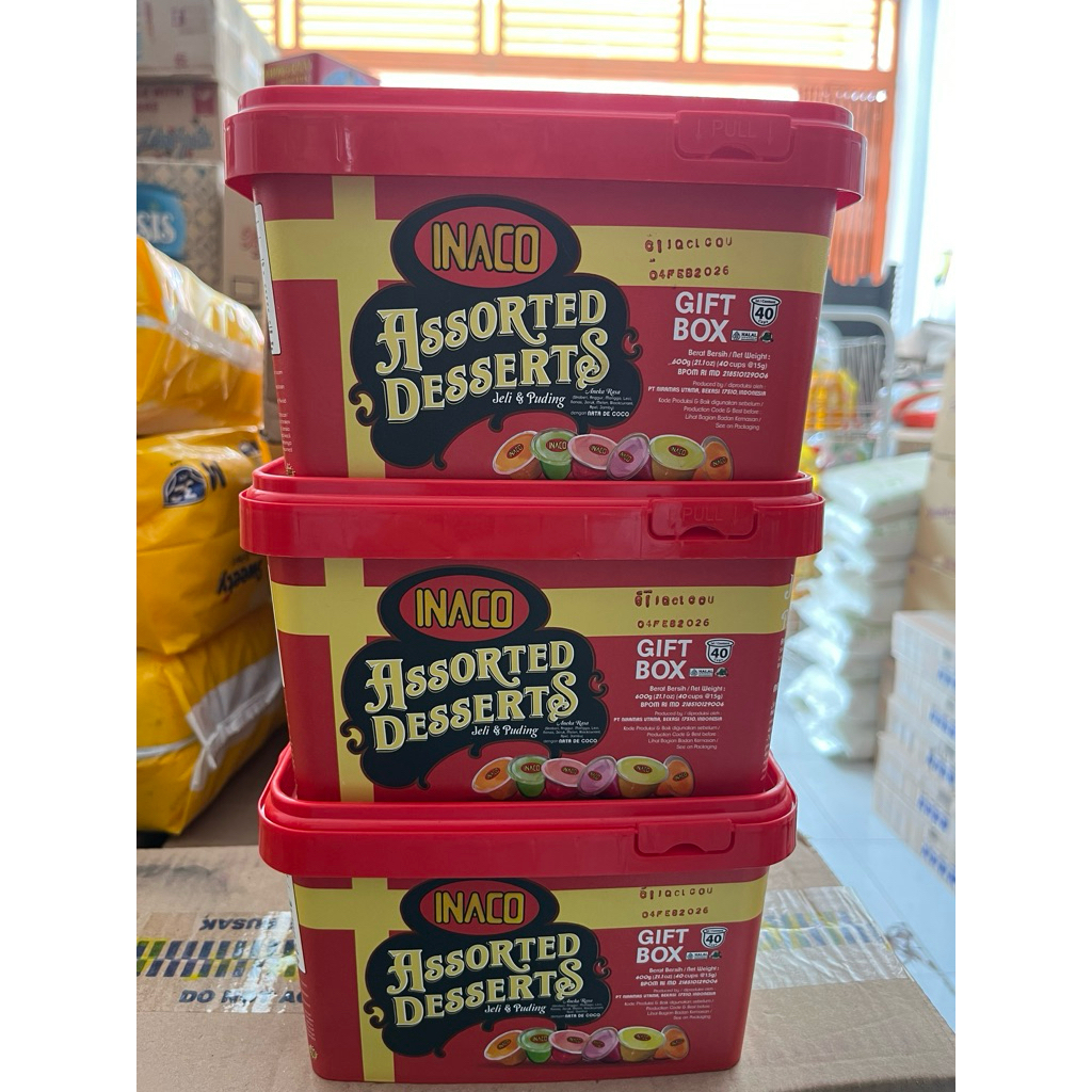 Jual INACO ASSORTED DESSERT ( GIFT BOX ) | Shopee Indonesia