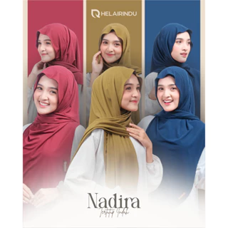 HELAIRINDU - Hijab Pashmina Instan Curve Inner Menutup Leher Jersey Nadira