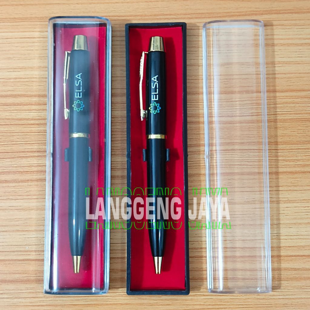 Jual Pulpen metal + box,kotak mika pulpen,box Pulpen, pulpen include ...