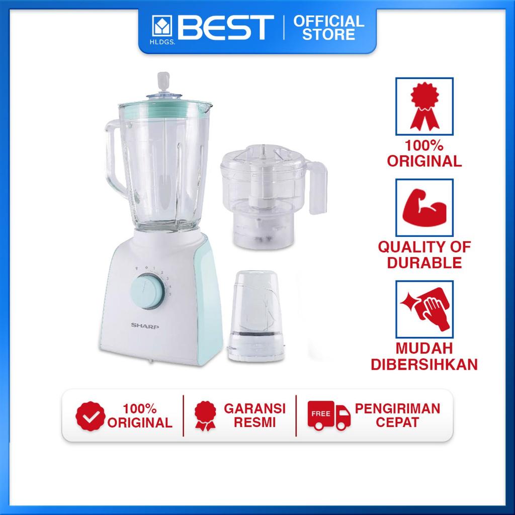 Jual Sharp Blender EM-152G-BL Low Watt 350 watt Consumption BATAM ...