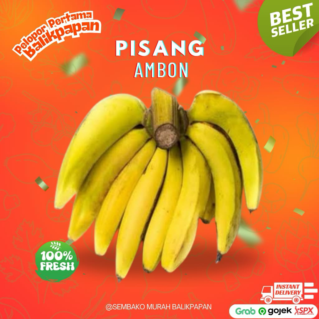 Jual Pisang Ambon Terlengkap & Harga Terbaru Agustus 2026 | Shopee ...