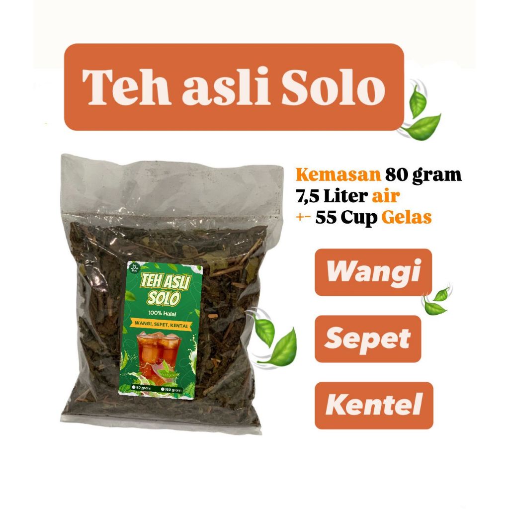 Jual TEH RACIKAN SOLO (Asli Khas Solo) 75 gram | Shopee Indonesia