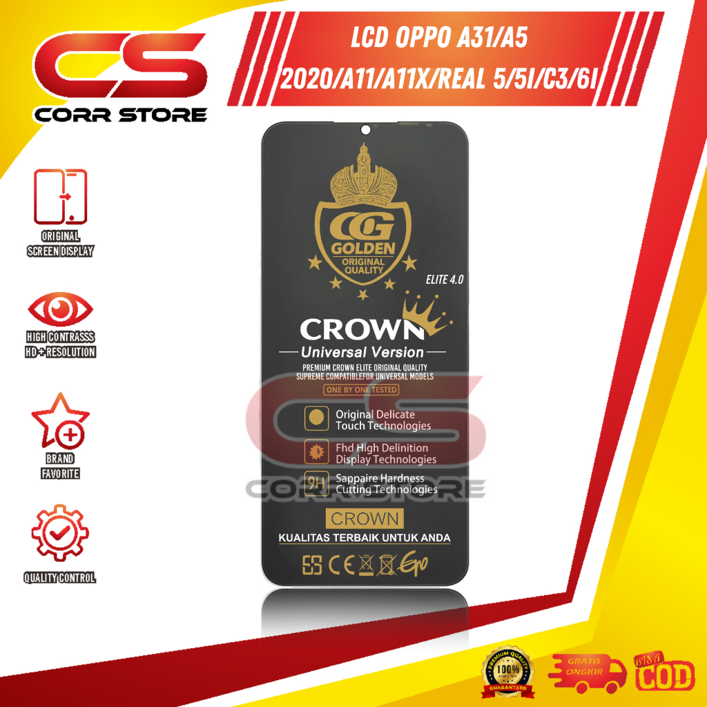 Jual LCD TOUCHSCREEN OPPO A31 2020/A11/A11X/A5 2020/A8/A9/REALME 5/5i ...