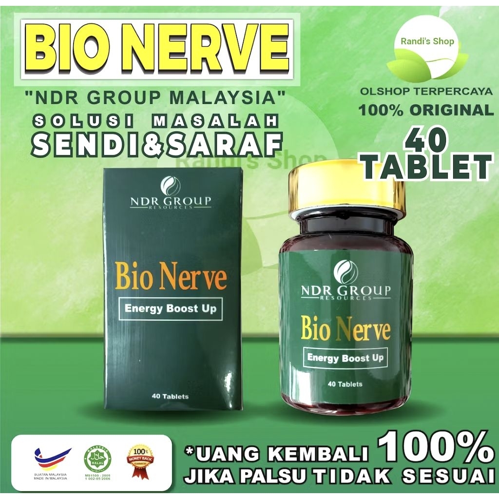 Jual Bionerve malaysiaaa asli original untuk meredakan persendian ...