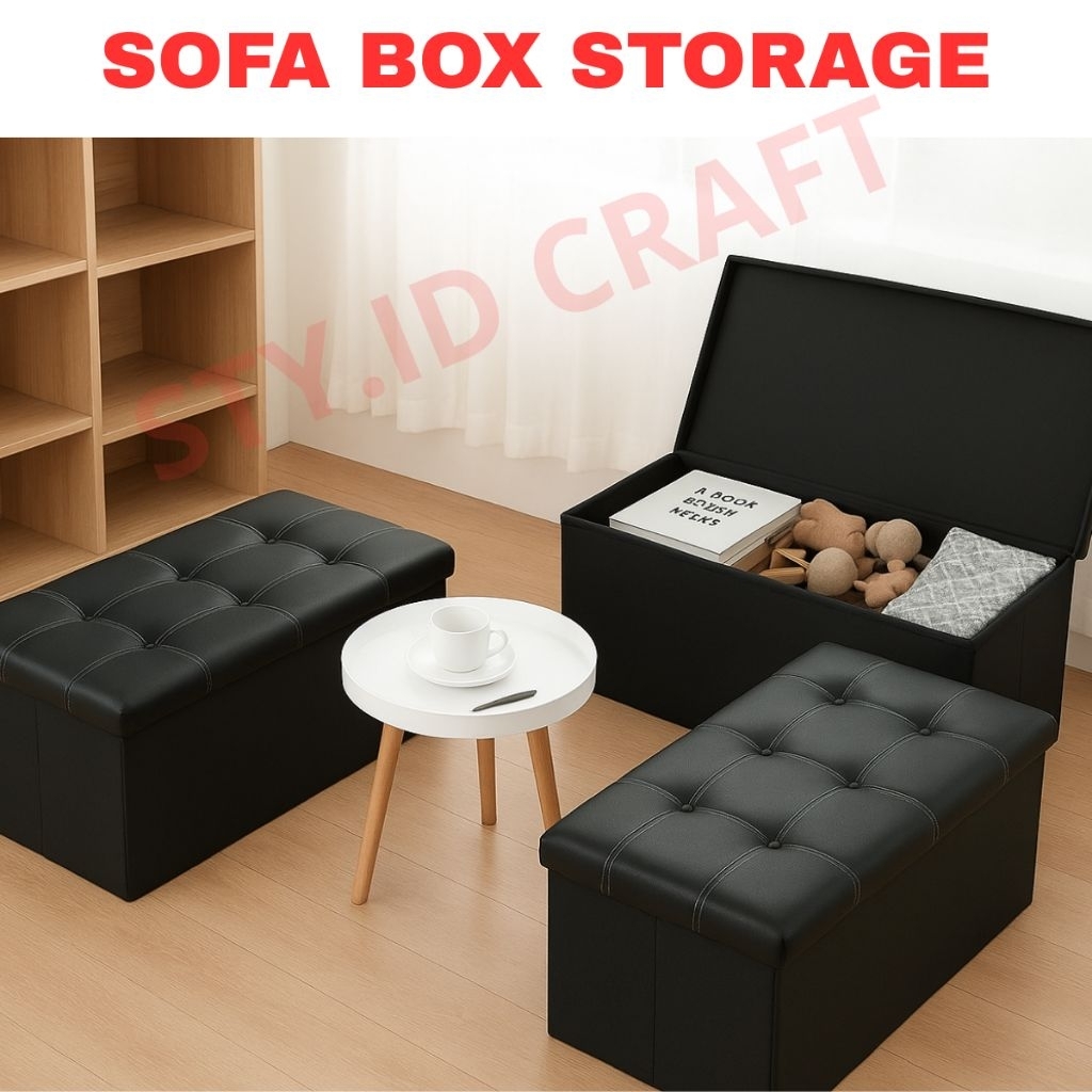 Jual Sofa box storage Box Kotak Sofa Penyimpanan Kursi Penyimpanan ...