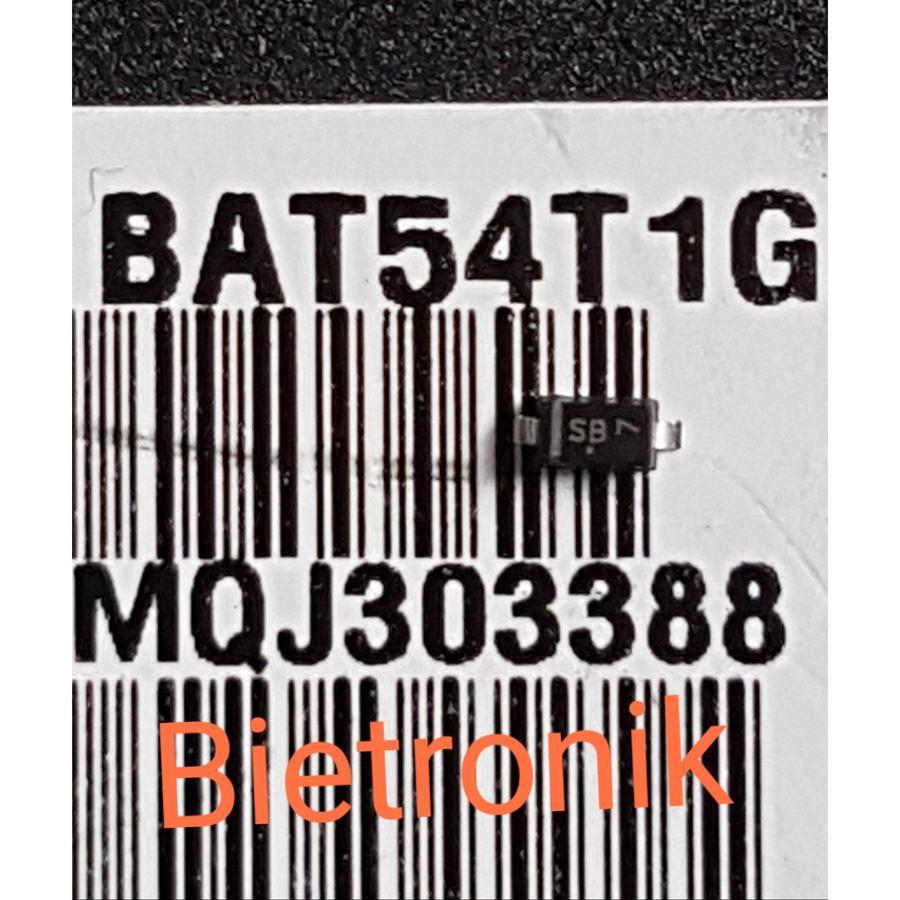 Jual BAT54 BAT54T1G SOD-123 Schottky Barrier Diode Original On Semicon ...