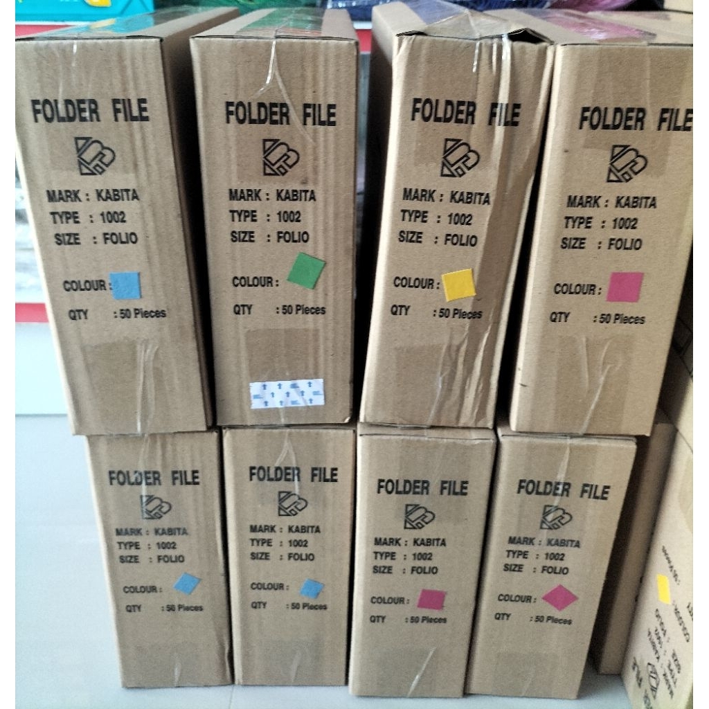 Jual Map Buffalo (1002) Kabita Biru Hijau Kuning Merah - Box isi 50 Pcs ...