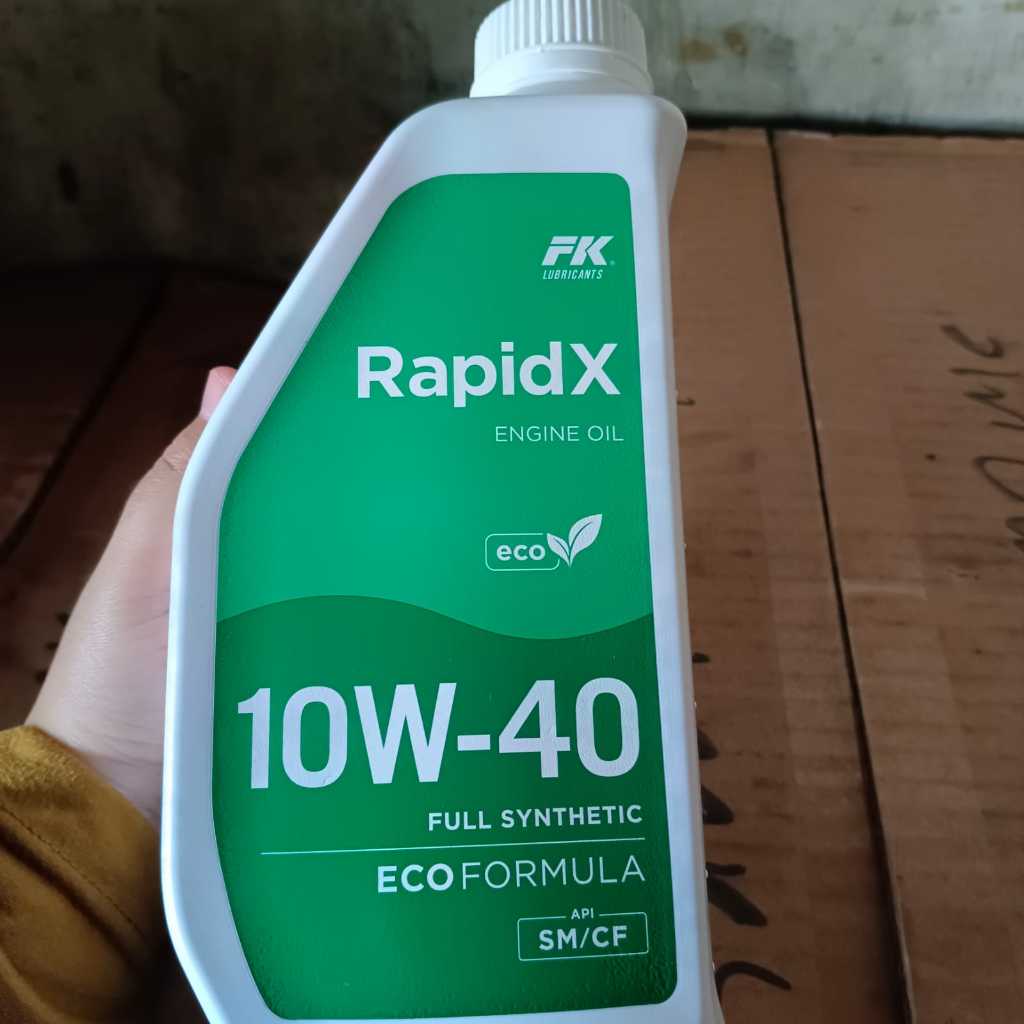 Jual FK Lubricants Rapidx Engine Oil ECO Formula Full Synthetic API SM ...