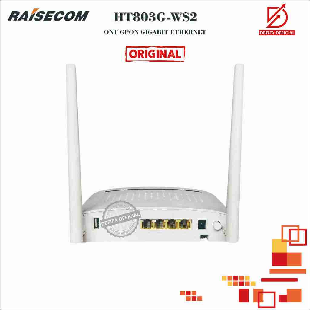 Jual Modem Fiber Optik ONT Raisecom Iscom HT803G-WS2 Wireless Wifi ...