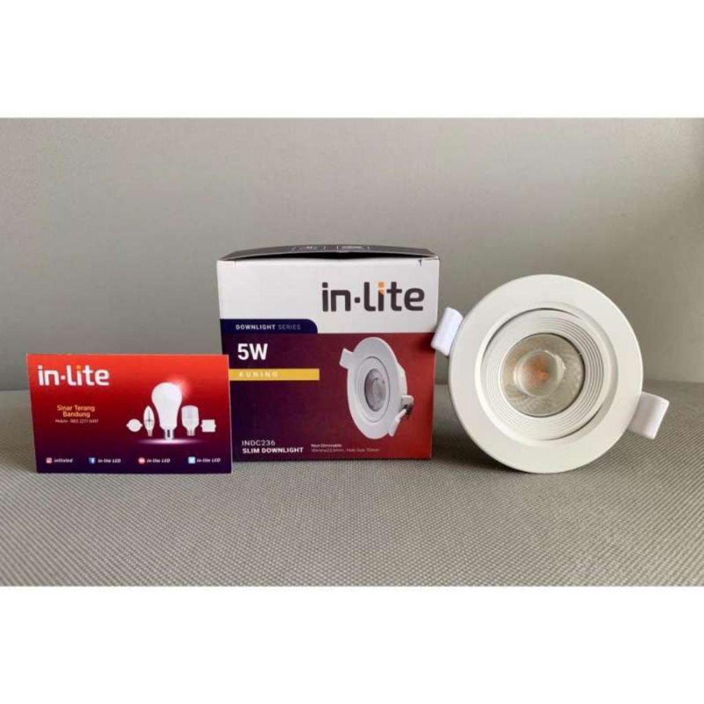 Jual LAMPU IN LITE 5 W LED SPOTLIGHT | Shopee Indonesia